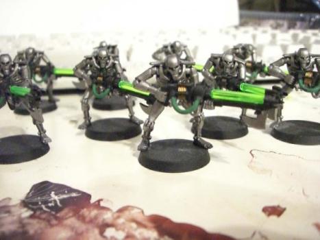 Necron Warrior by KASRKIN