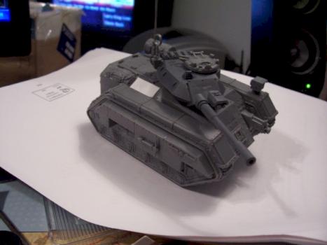 Converted Imperial Guard Chimera by Triggertimeman