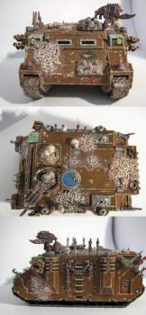 Death Guard Rhinos by Matyilinko