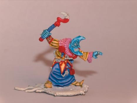 W.I.P. Chaos Sorcerer on Disk of Tzeentch by paydmydues