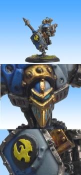 Warmachine Cygnar Lancer by illuminatijack