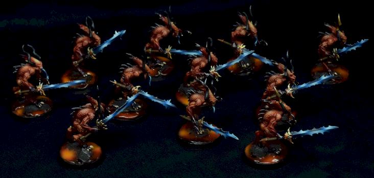 Bloodletters of Khorne by stalkerminsky