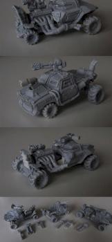 apocaliptic war buggy mad max hot rod vechcles ork orc by turbo