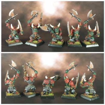 ORCOS NEGROS CLASICOS BLACK ORCS by juanlurockerman