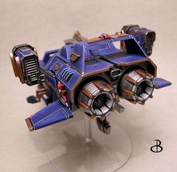 Landspeeder Space Marine by bonecamp1779