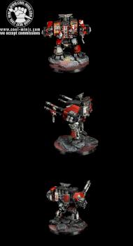 Warhammer 40K Grey Knights Dreadnought by cool-minis.com