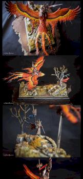 Flamespyre Phoenix by Hobbitual