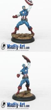 Captain America by MadFlyArtStudio