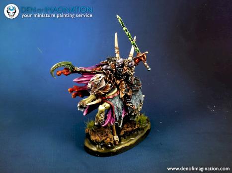 Vampire Lord on Nightmare Steed by DEN of IMAGINATION
