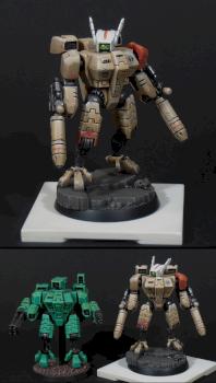 TAU XV8 Crisis Battlesuit - Converted by Blade &amp; Brush