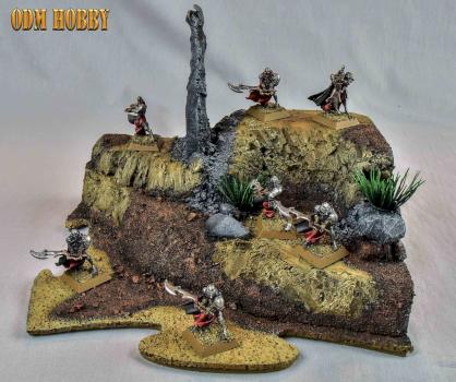 Confrontation-Dirz alchimists-odmhobby-diorama by odmhobby