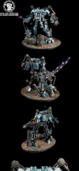 Grey Knight Nemesis Dreadknight by cool-minis.com