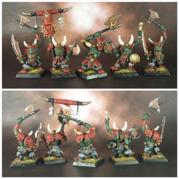 ORCOS NEGROS CLASICOS BLACK ORCS by juanlurockerman