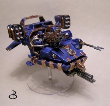 Landspeeder Space Marine by bonecamp1779