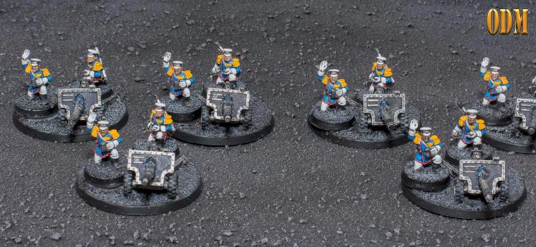 w40k-astra militarum-mordian-iron-guard-lascannon-heavy-weapon-teams by odmhobby
