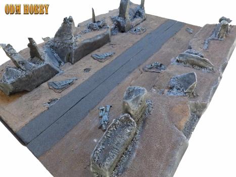Blackreach canyon-odmhobby-wargame table by odmhobby