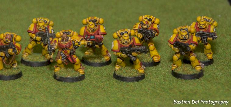 w40k-odmhobby-space marines-imperial fists-tactical squad by odmhobby