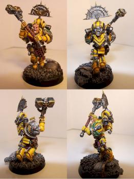 imperial fists space marine captain gamesday 2008 by kompoot