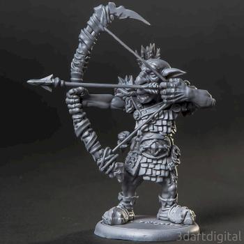 Goblin Archer by 3dardigital