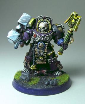 Purple Space Marine Chaplin by xDetroitMetalx