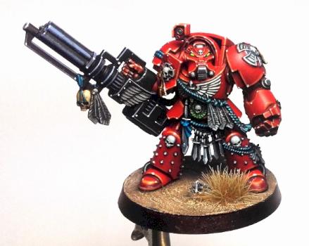 Blood Angel Autocannon Terminator by Czuprynsky