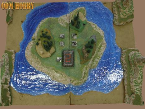 hawai 40000-odmhobby-wargame table by odmhobby