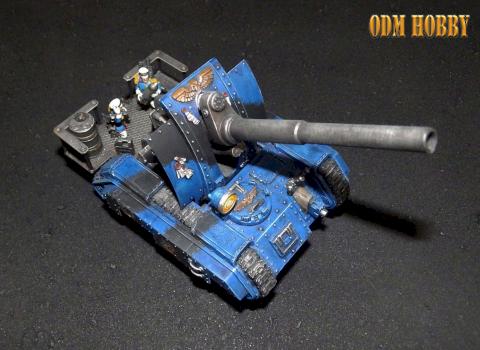 w40k-odmhobby-astra militarum-mordian-iron-guard-basilisk-tank by odmhobby