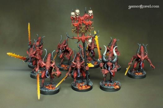 Bloodletters of Khorne by Game of Travel