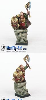 Dwarf Lord Durgim by MadFlyArtStudio