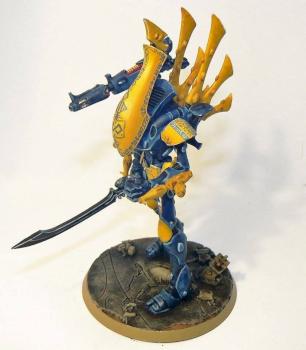 Alaitoc Eldar Wraithlord by shaman_minipainting