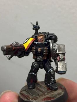 Deathwatch Vet - Combi-Melta T.Hammer by Vertoxis