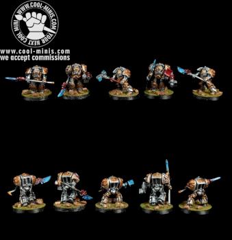 Warhammer 40K Grey Knight Terminators by cool-minis.com