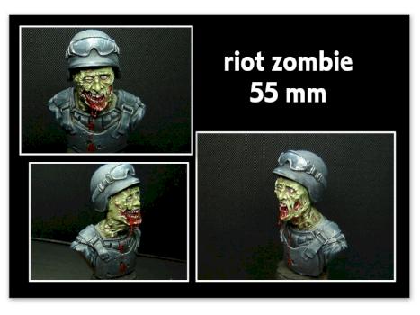 zombie bust by S4M