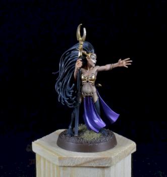 Dark Elf Sorceress by Grey Seer