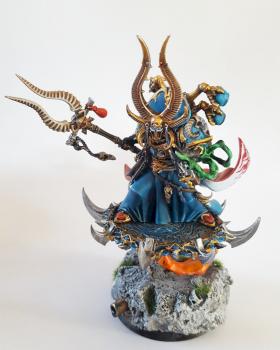 Ahriman Arch Sorcerer of Tzeentch by artificer.mechanicum