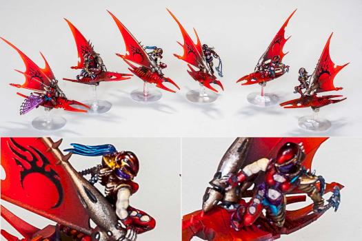 dark eldar reaver jetbike by Papasmerf