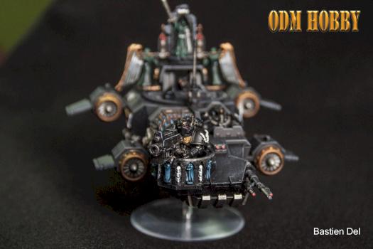w40k-odmhobby-land speeder-vengeance-ravenwing-dark angels by odmhobby