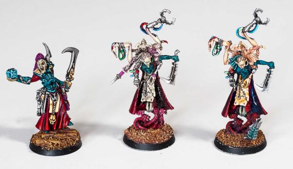 dark eldar haemonculi by Papasmerf