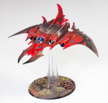 dark eldar Razorwing Jetfighter 2 by Papasmerf