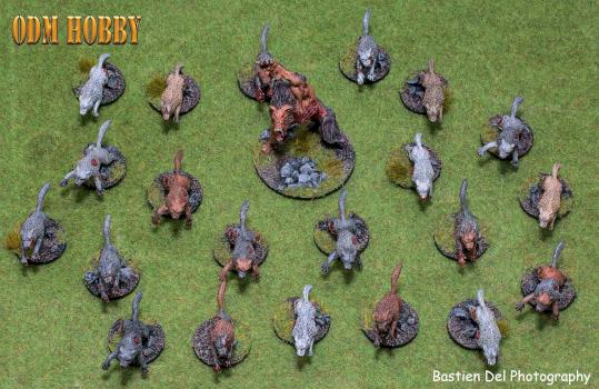 odmhobby-zombicide-blackplague-wulfsburg-extension-zombies-dogs by odmhobby