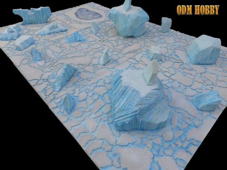 Antartica 40000-odmhobby-wargame table by odmhobby