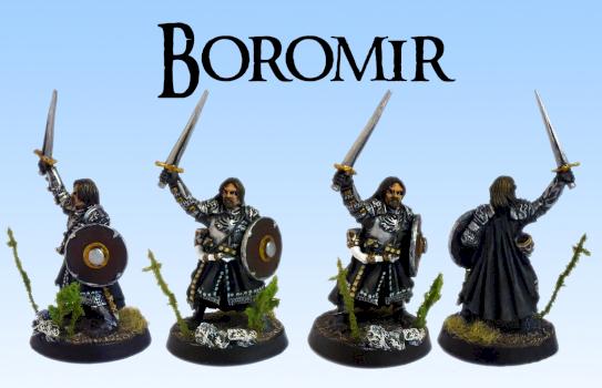 Armoured Boromir on foot by Dwarg Ironfoot