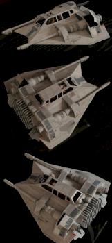 Bandai 1:48 Scale Star Wars Snowspeeder by Raymond
