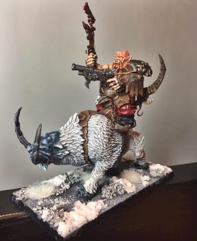Ogre Mournfang Cavalry by Rusty Nidhogg