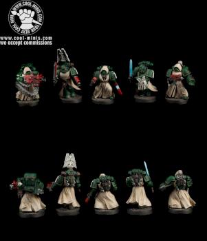 Warhammer 40K Dark Angels Veteran Marines by cool-minis.com
