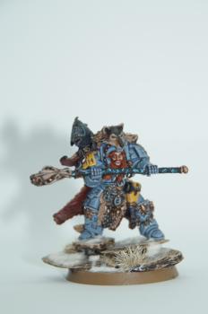 Space Wolves Njal Stormcaller by N-Dee
