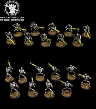 Warhammer 40K Necron Warriors by cool-minis.com