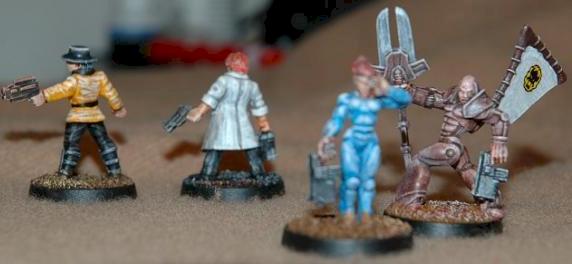 VASA Void Knights with 2 militia by sweetlemort