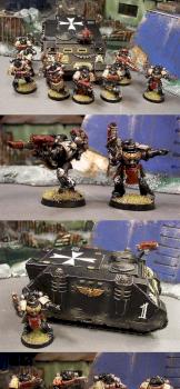 Black Templar Crusader Squad 3 by Sonny