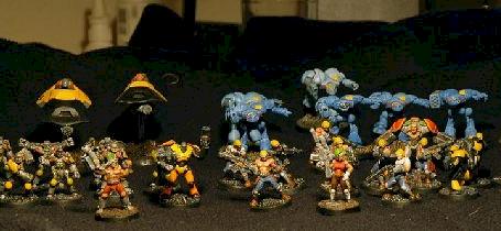 Void Syntha Army (about 1100 points) by sweetlemort